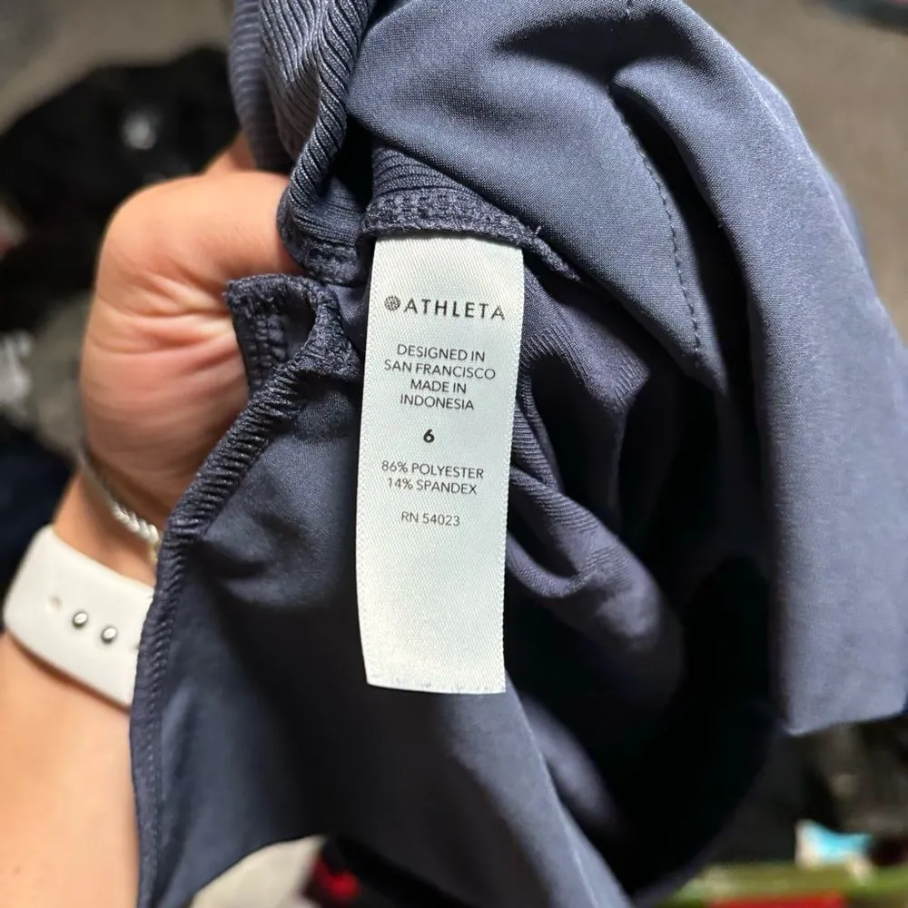 Athleta Brooklyn Textured Ankle Pant Medieval Violet- Size 6 - Image 12