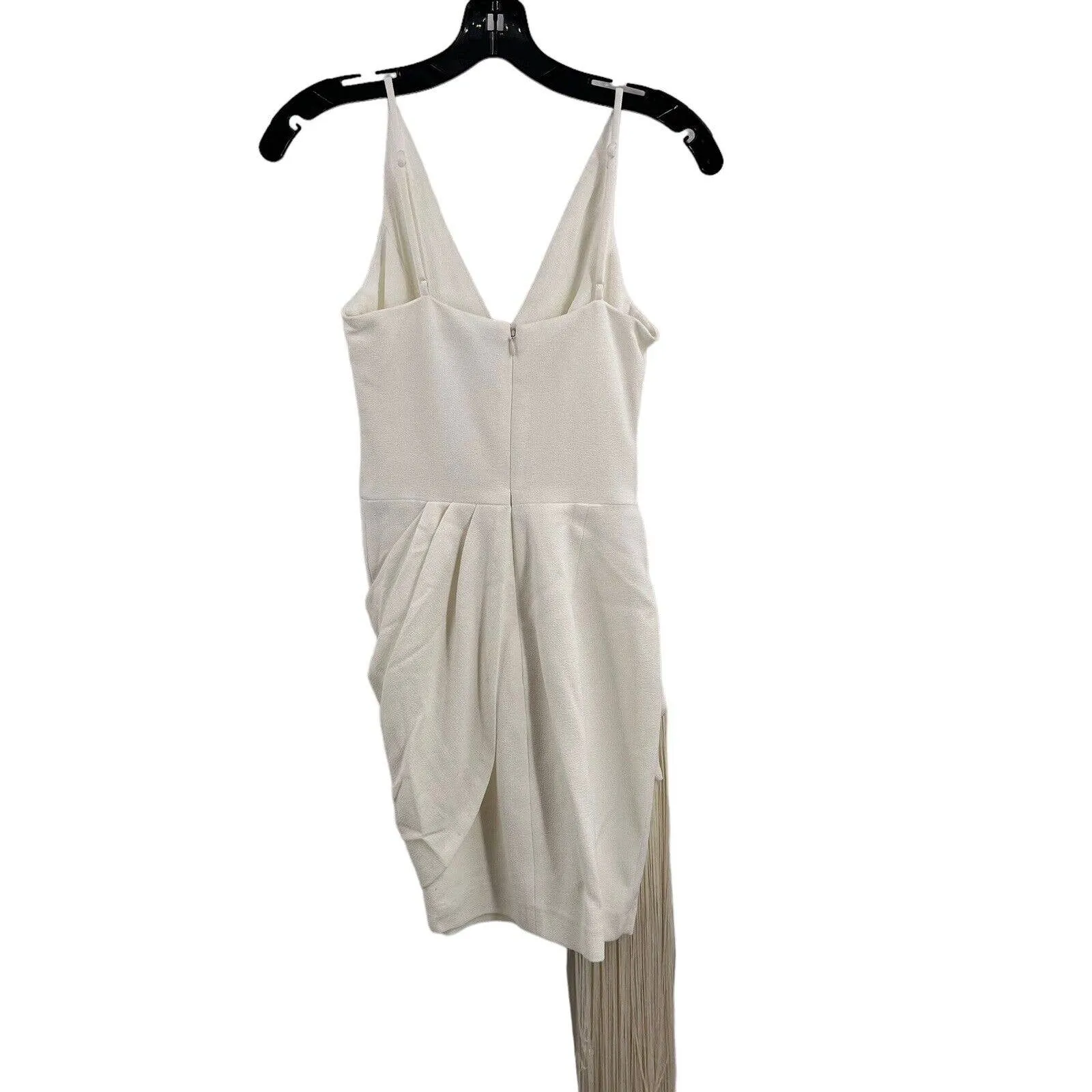 Dress the Population Alida White Dress Fringe Sleeveless Size XS‎ Sample - Image 7