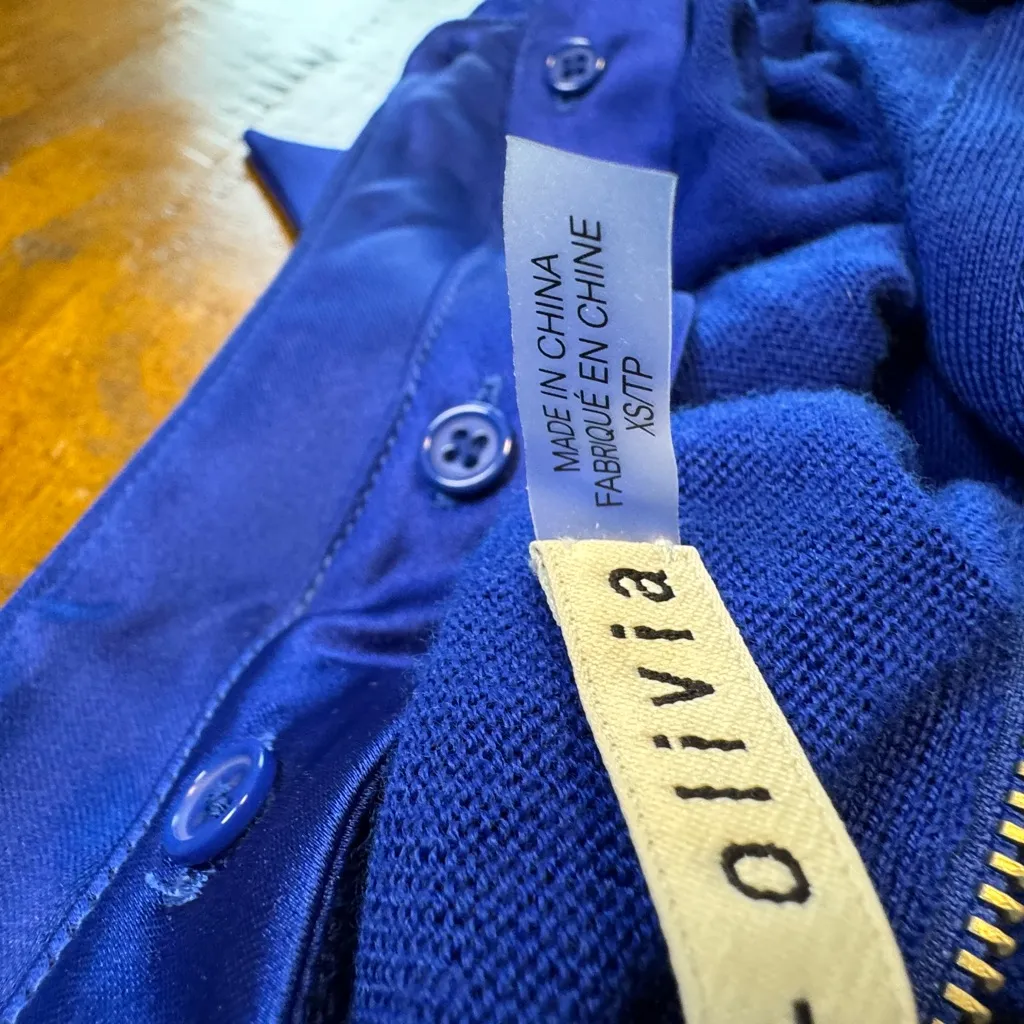 Alice + Olivia Porla Collared  Sweater - Size XS - Image 7