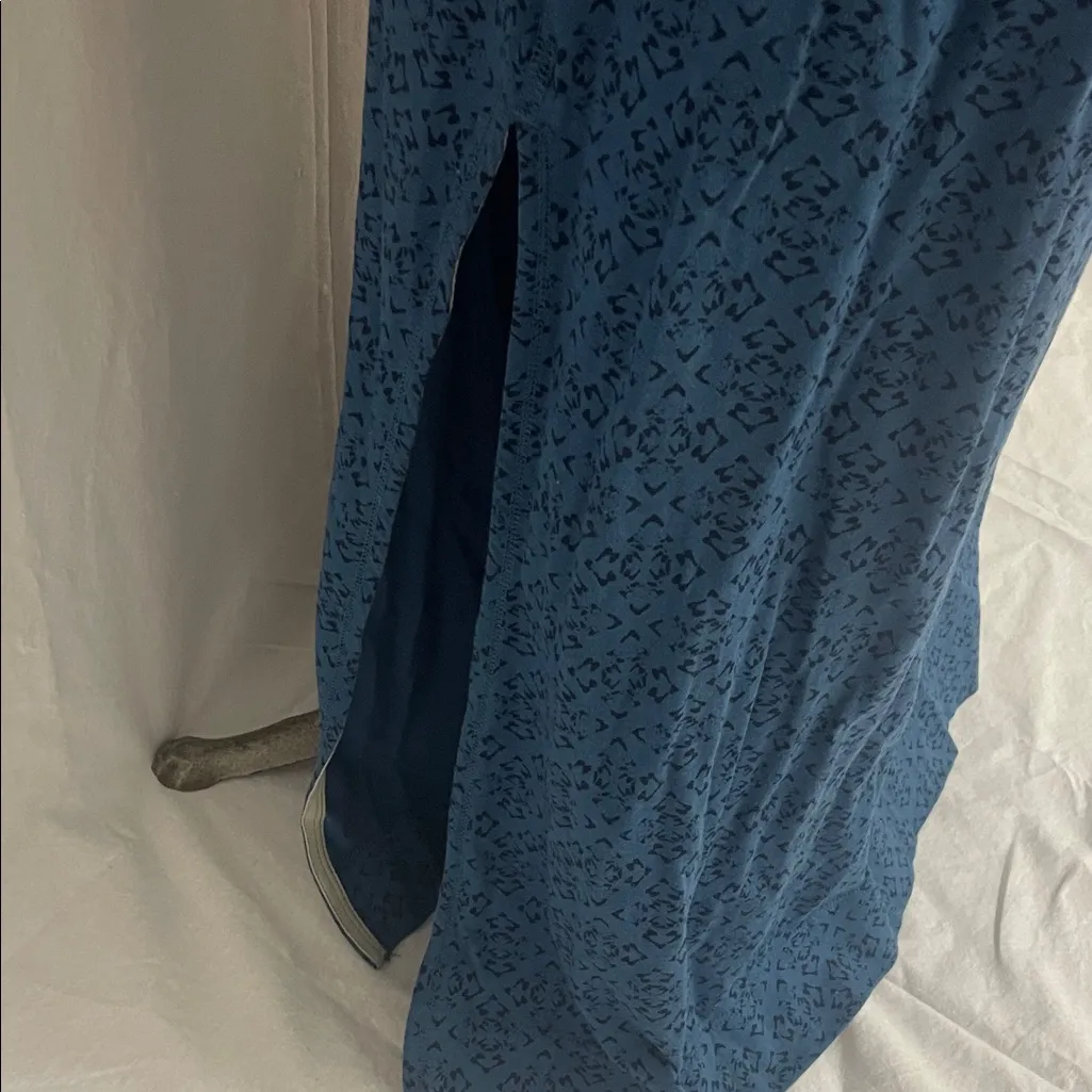 Patagonia Blue Patterned Sleeveless Maxi Dress Size Medium - Image 3