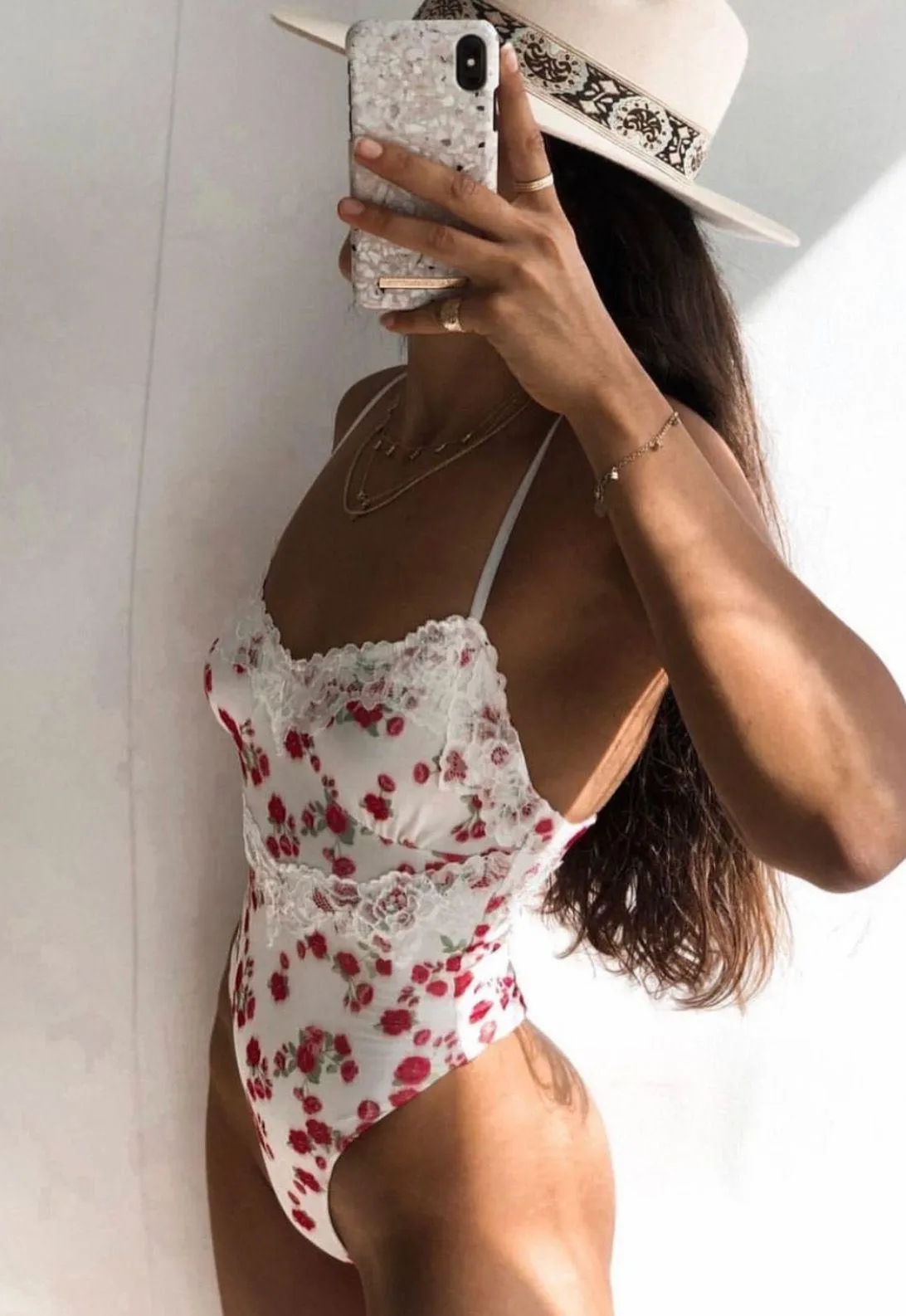 Mesh Floral Bodysuit - Image 5