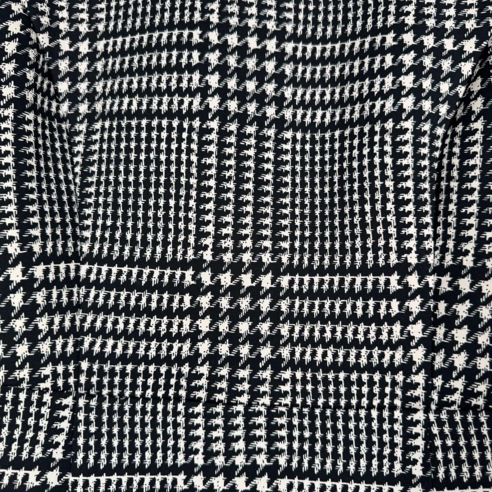 J.McLaughlin Dress Scuba Houndstooth Sleeveless Career Party Fitted Size Small - Image 5