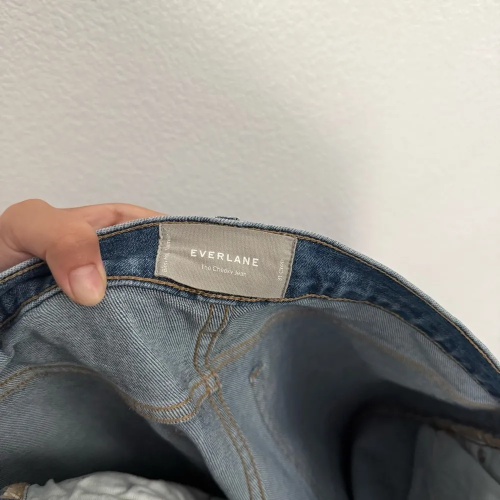 Everlane The Cheeky Jean Raw Hem Jeans 31 Crop - Image 8
