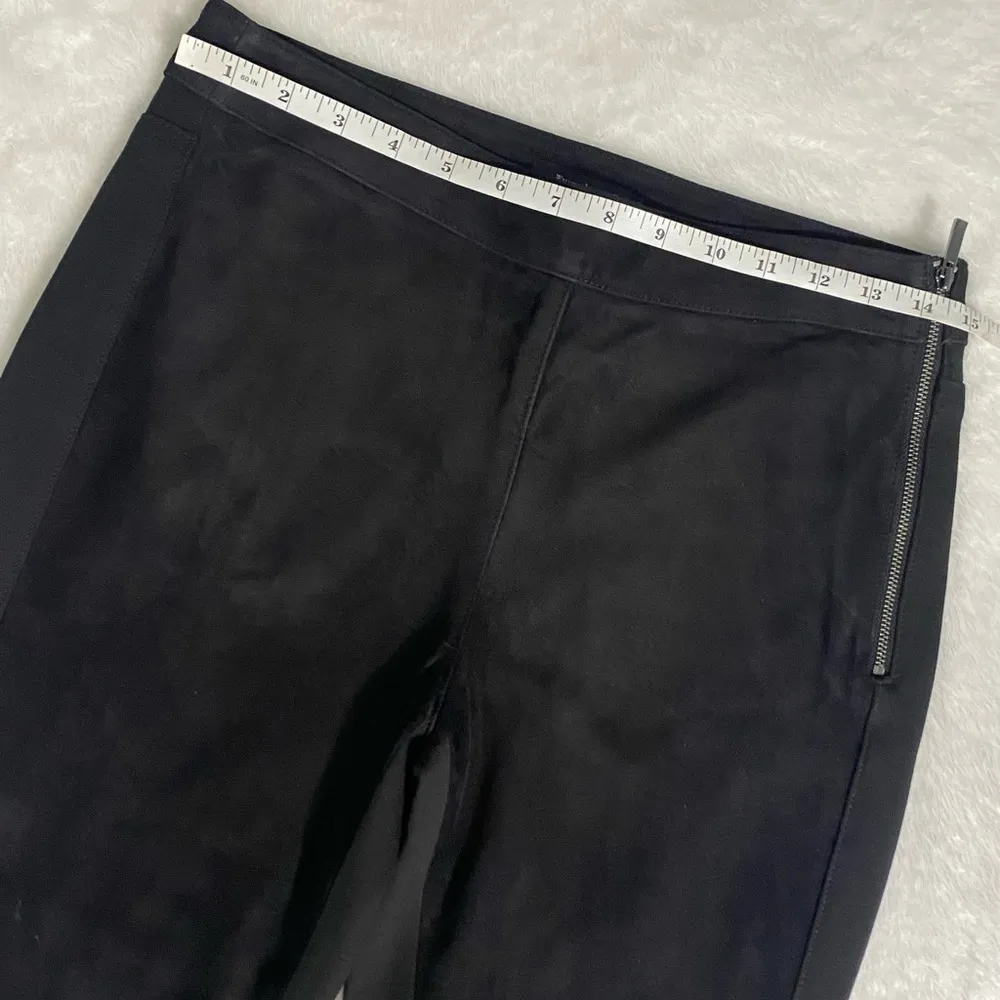 Leather White House Black Market Front - Skinny Leg Pants Size 4R - Image 8