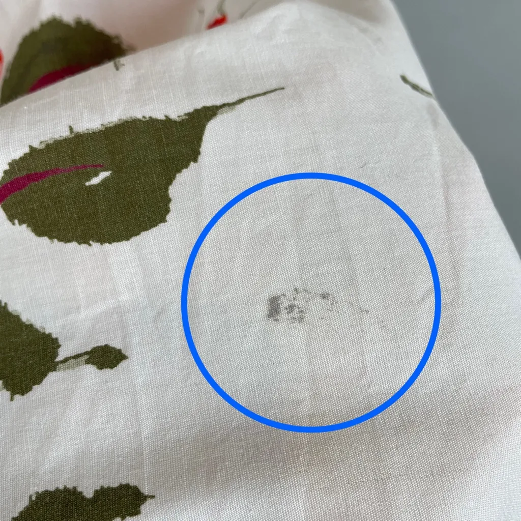 1950's A.A.A. Soap'n'Water Skirt Rose Pattern White Sailmates Holy Grail Rare Size XXS - Image 13