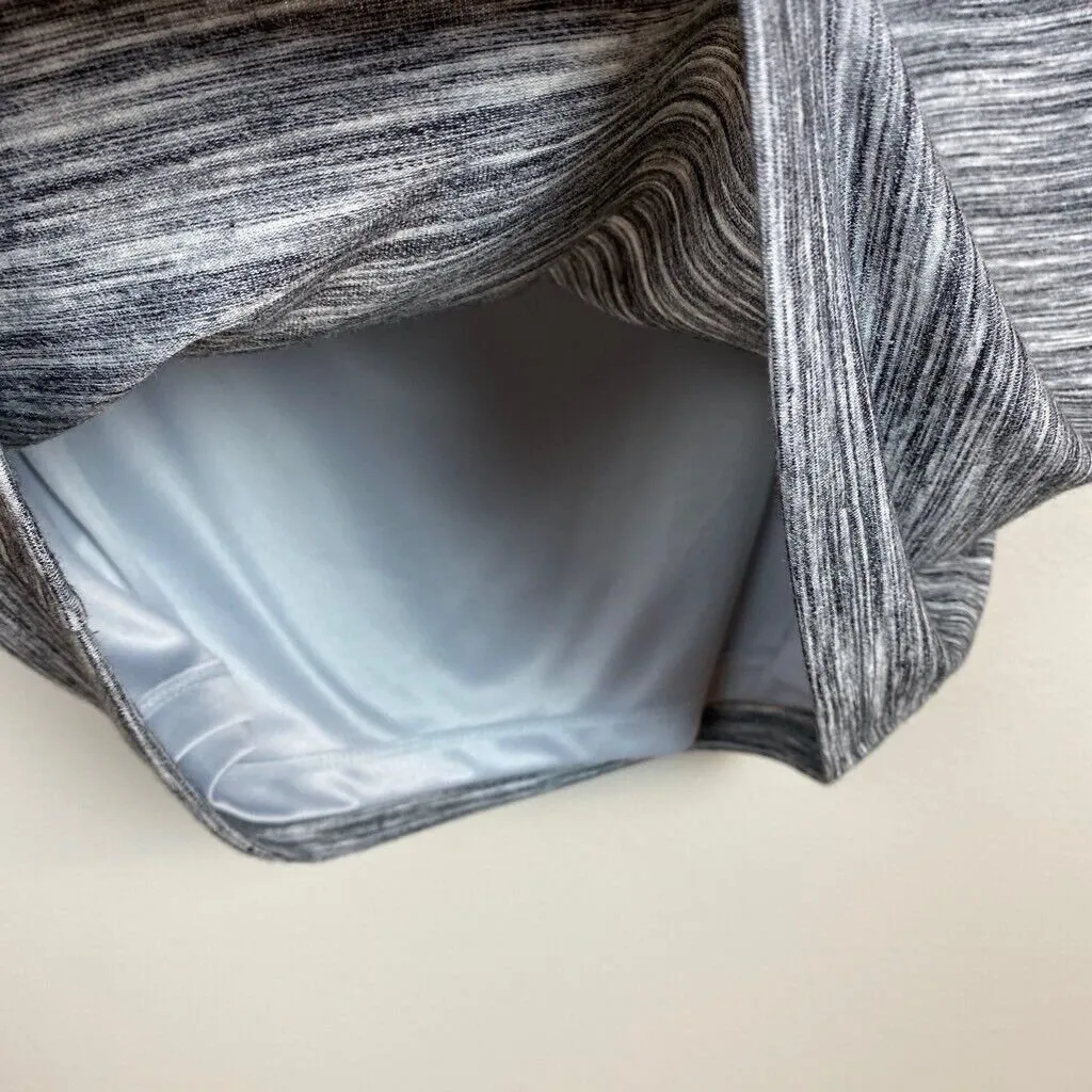 Apt. 9 Skirt Womens Medium‎ Gray Black Pencil Stretch Space Dye Above Knee New - Image 6