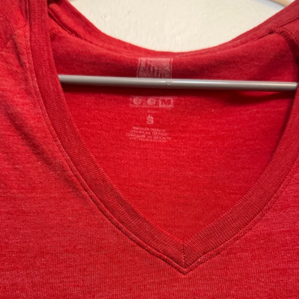 CCM Women's Chicago Blackhawks Hockey Red V - Image 2