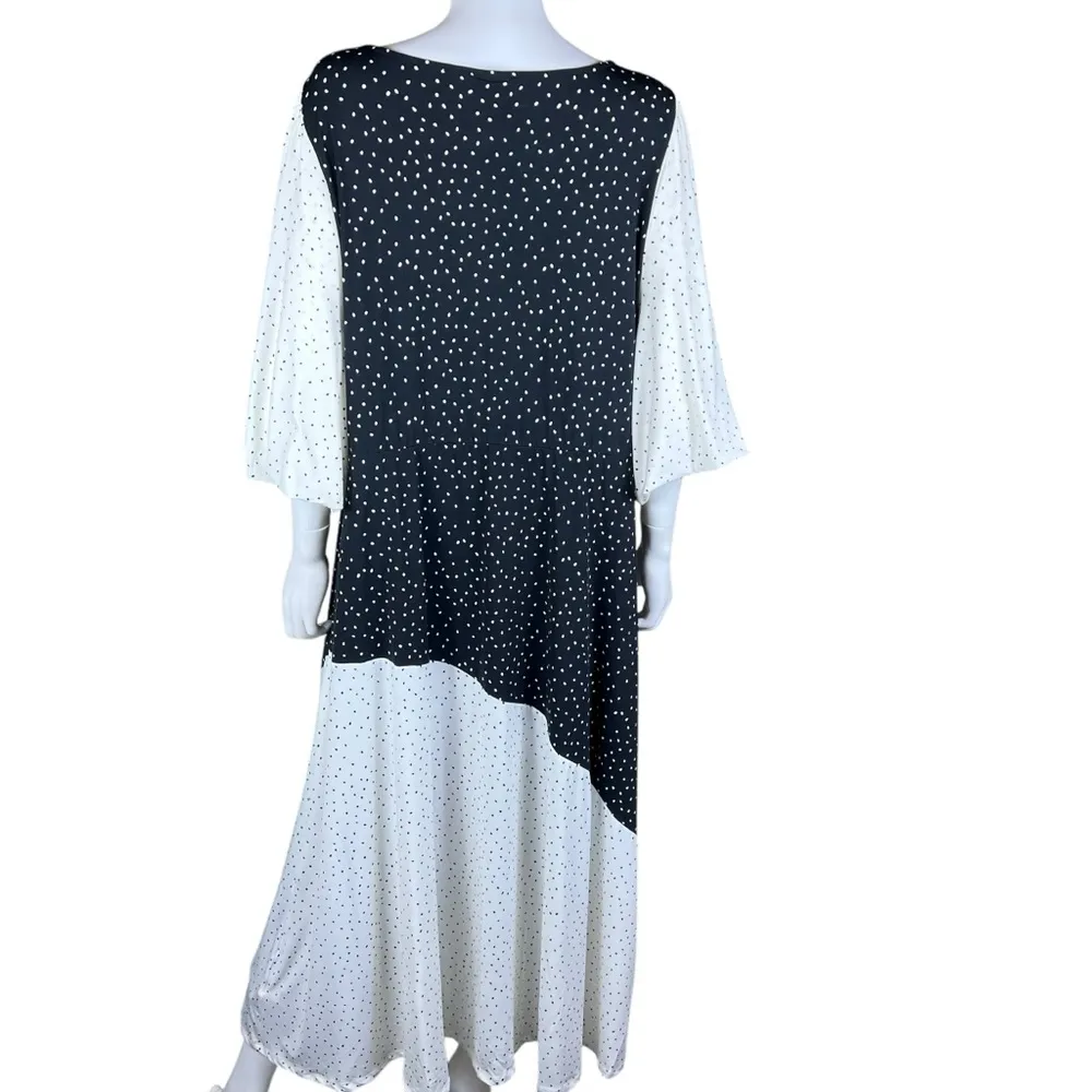 Torrid Studio Mix Polka Dot Maxi Dress Plus Size 3X - Image 6
