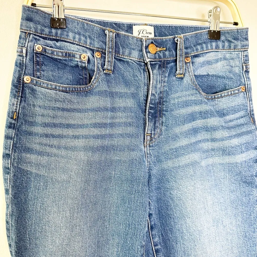 J. Crew Womens Jeans Slim Boyfriend Ankle Five Pockets Medium Wash Size 26 - Image 3