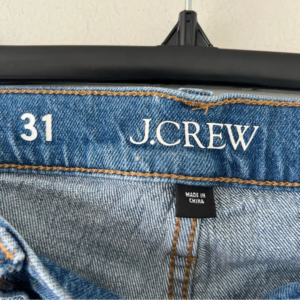 J. Crew 9" demi-boot crop jean in Clyde wash size 31 NWOT - Image 7