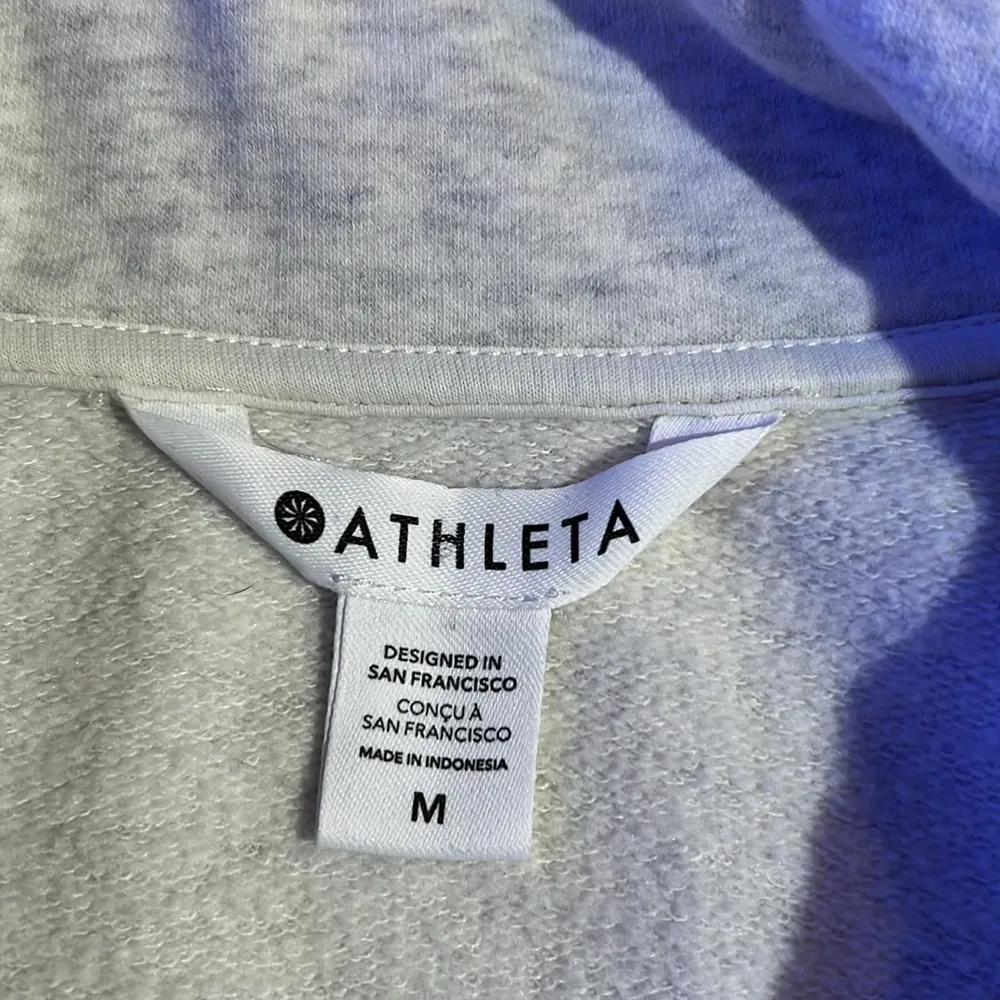 Athleta Off-White Quarter-Zip Pullover - Image 11