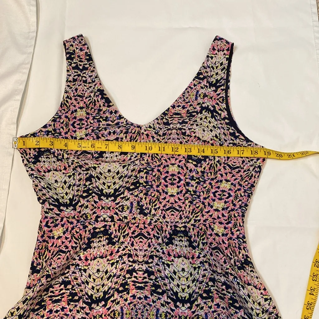 37 NWT One clothing Kaleidoscope dress JUNIOR large Feminine Preppy Scandi Girl - Image 5