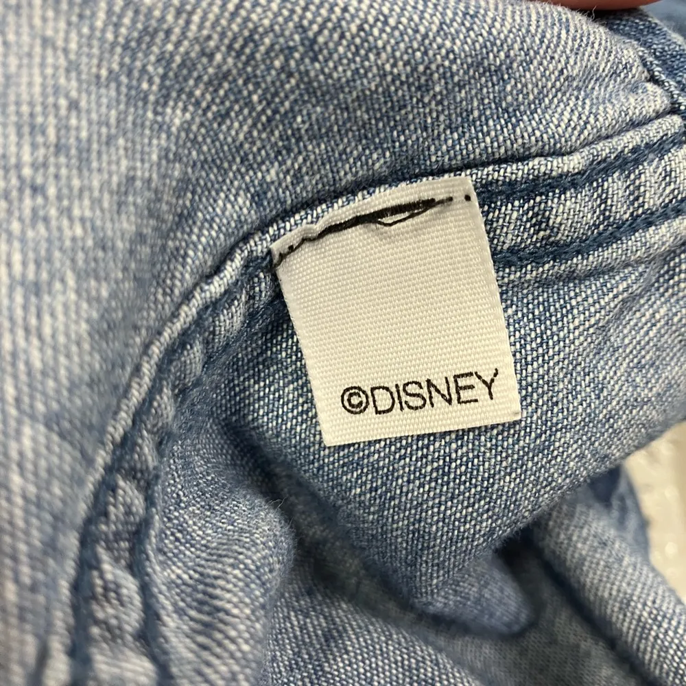 Wrangler Walt Disney‎ Parks & Resorts Embroidered Denim Button Up Shirt Womens S - Image 9