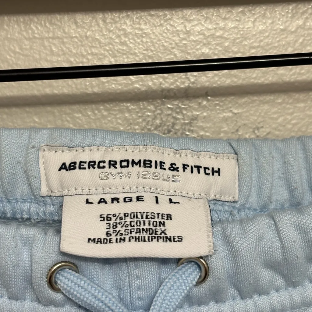 Vintage Y2K Abercrombie & Fitch Gym Issue Low Rise Flare Sweats - Size L - Image 5