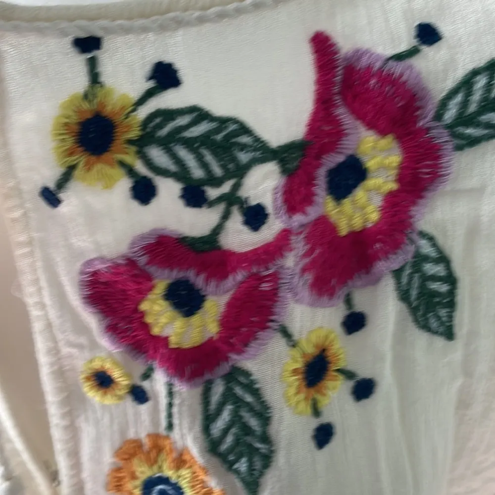 Free People Spell on You Embroidered Keyhole Dress Floral size XS - Image 12