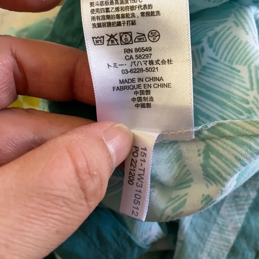 Tommy Bahama Halter Toe-Neck Tank Top Sz Medium - Image 6