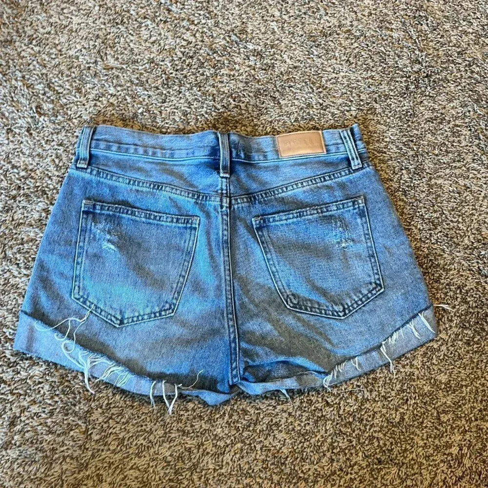 Pistola distressed denim shorts - Image 2