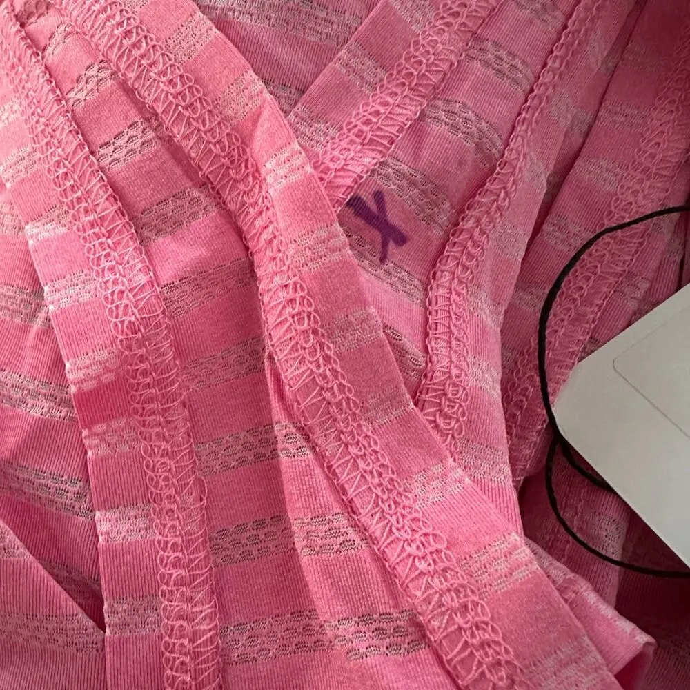 NEW Zyia Pink Nimbus Split Back Tank Top XXL Athleisure Workout Yoga Pilates - Image 6