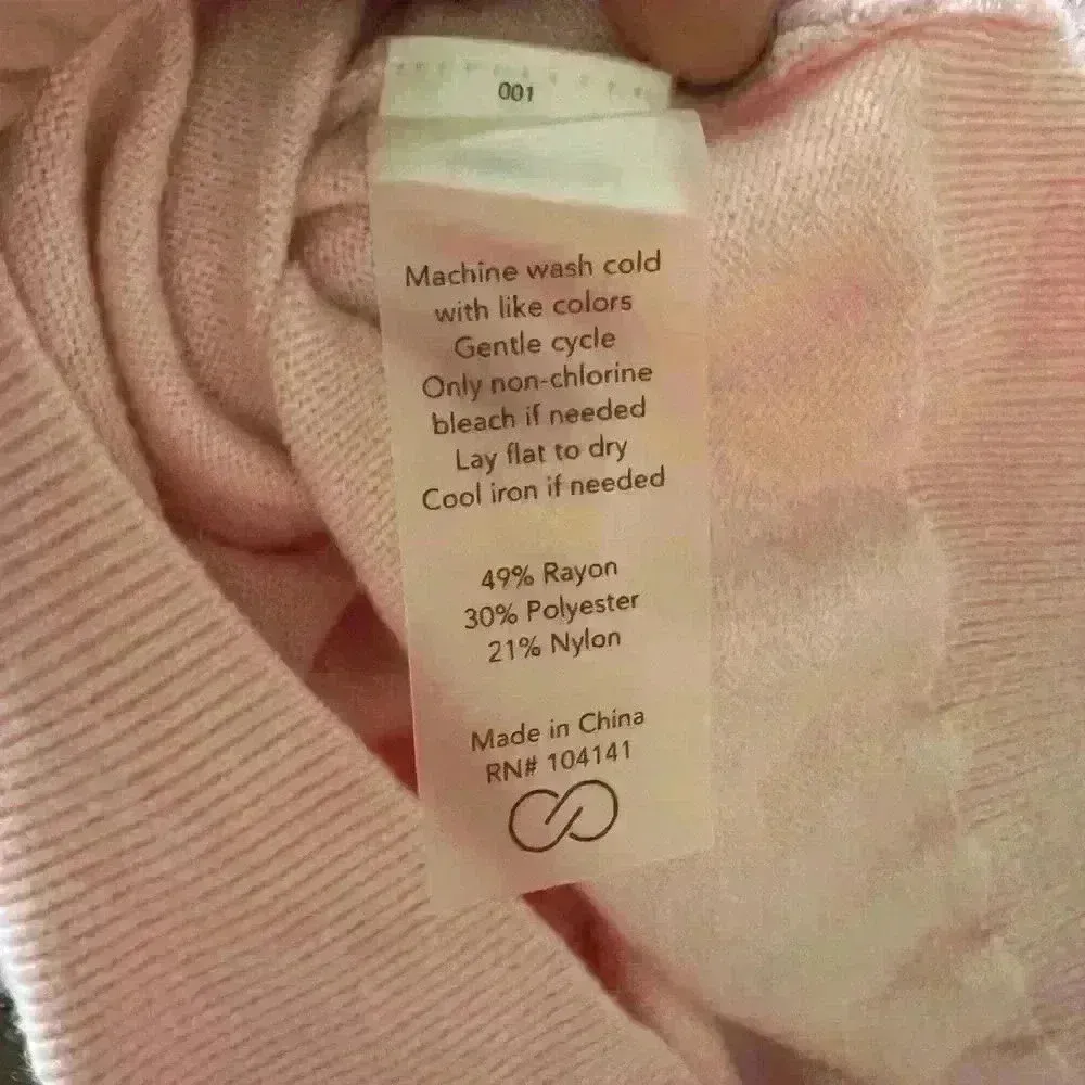 NWT Calia super soft cross front ballerina style sweater—can be worn 2 ways Pink Size XS - Image 7