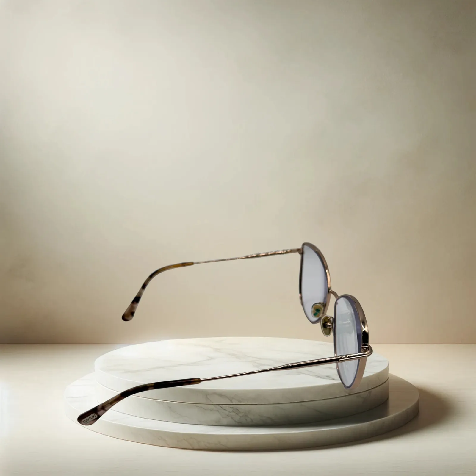 ✨ Tom Ford FT5667-B Cat-Eye Eyeglasses – Rose Gold Luxury ✨ - Image 3