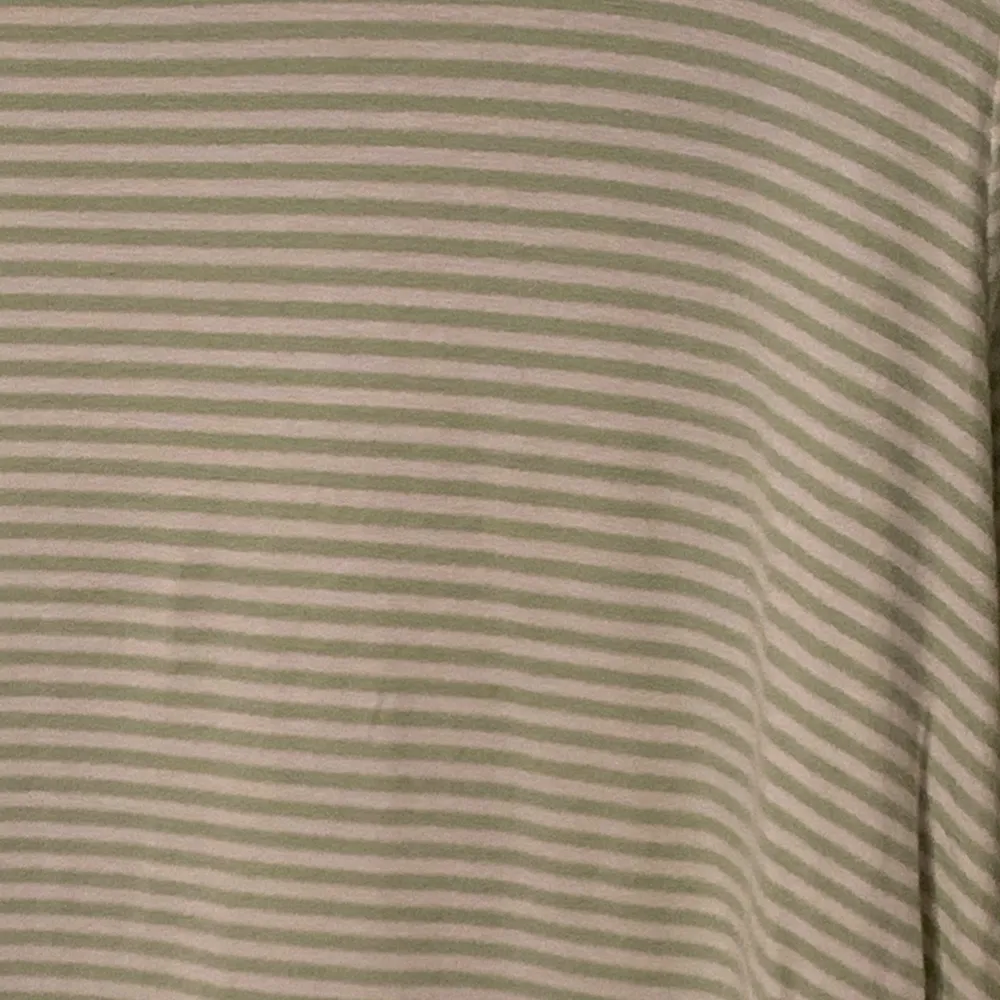Ces Femme green white striped shirt L Size L - Image 2