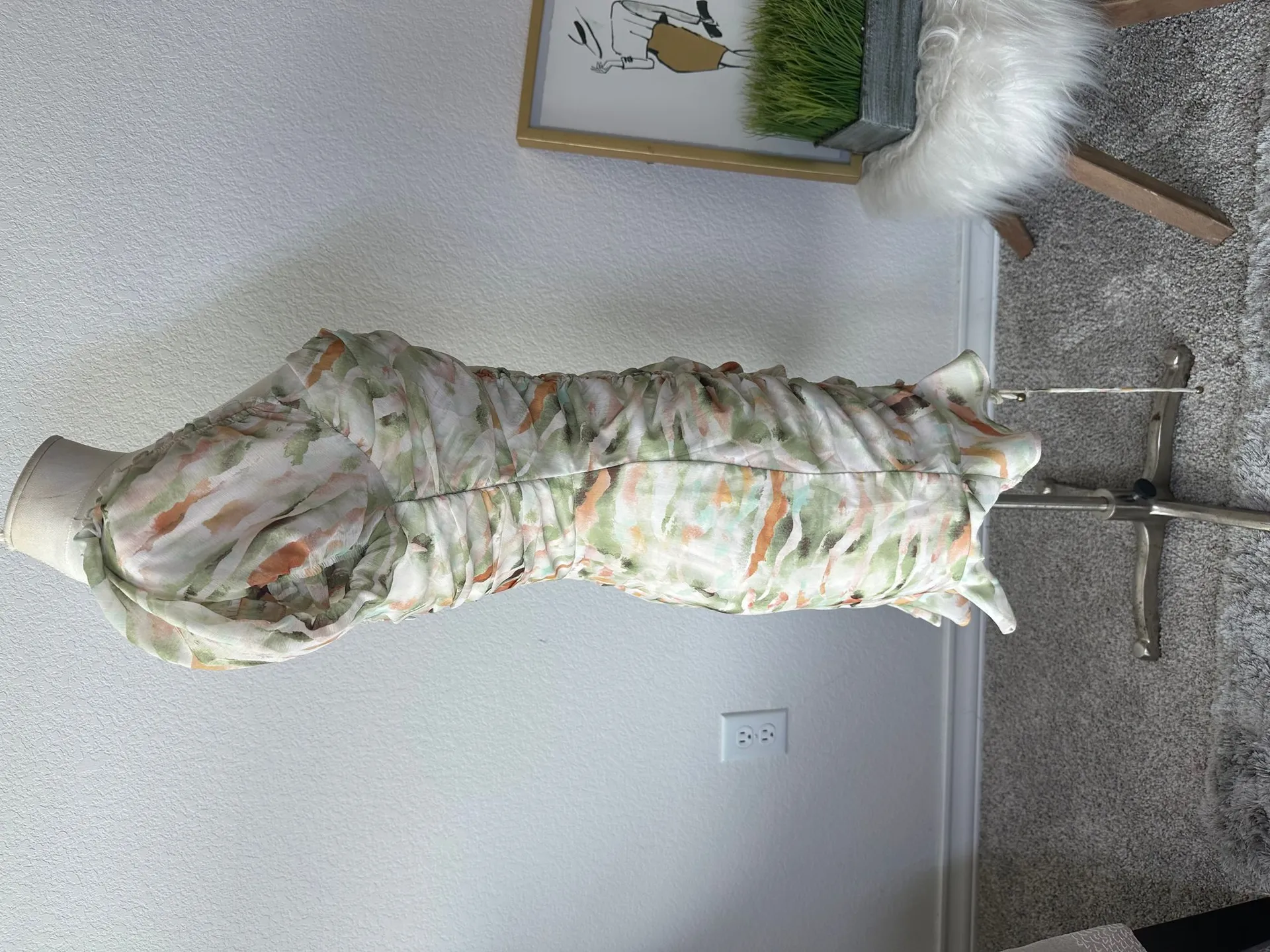 Here Comes the Sun  Serena Puff Sleeve Ruched - Image 3