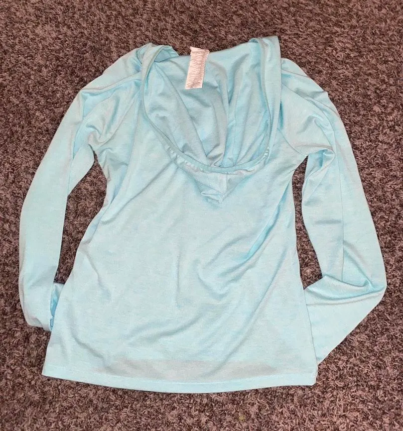 Blue Hooded Long Sleeve - Image 2