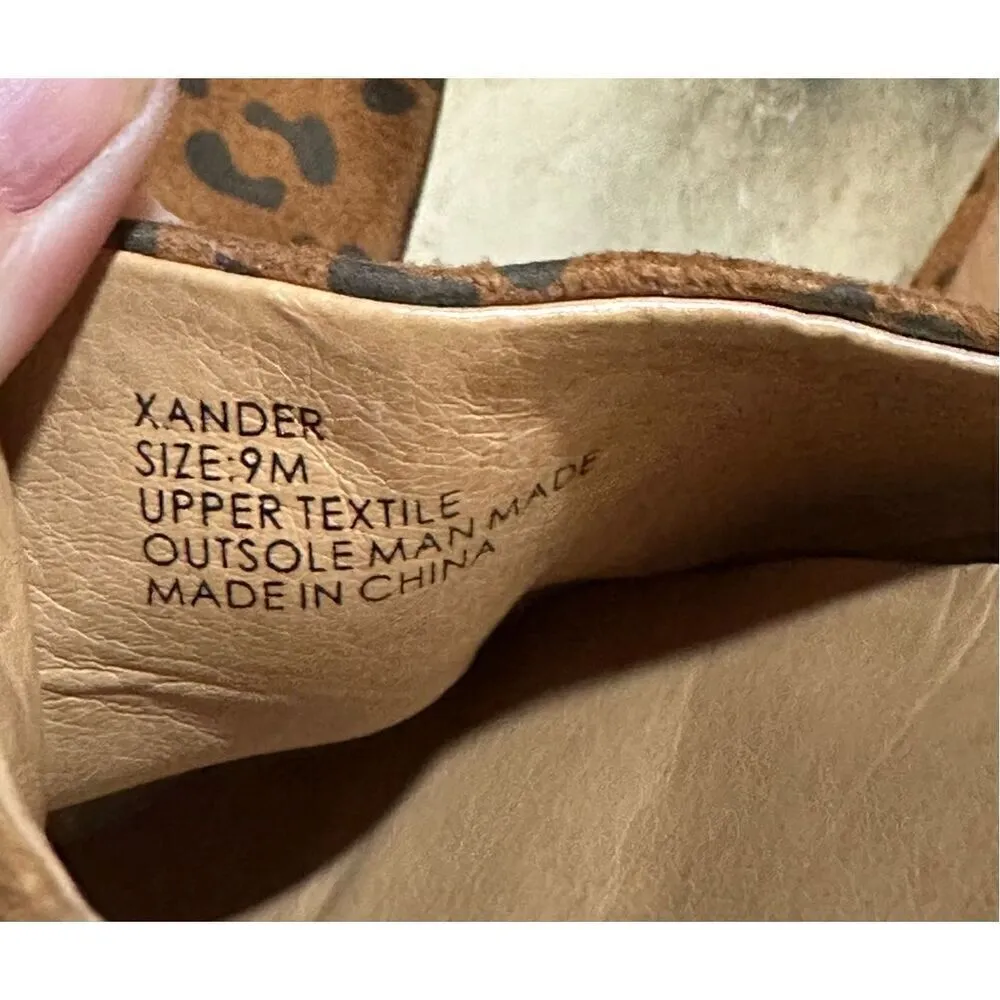 ANTHROPOLOGIE COCONUTS by MATISSE Animal-Printed Flats Sz 9 brown black leopard - Image 7