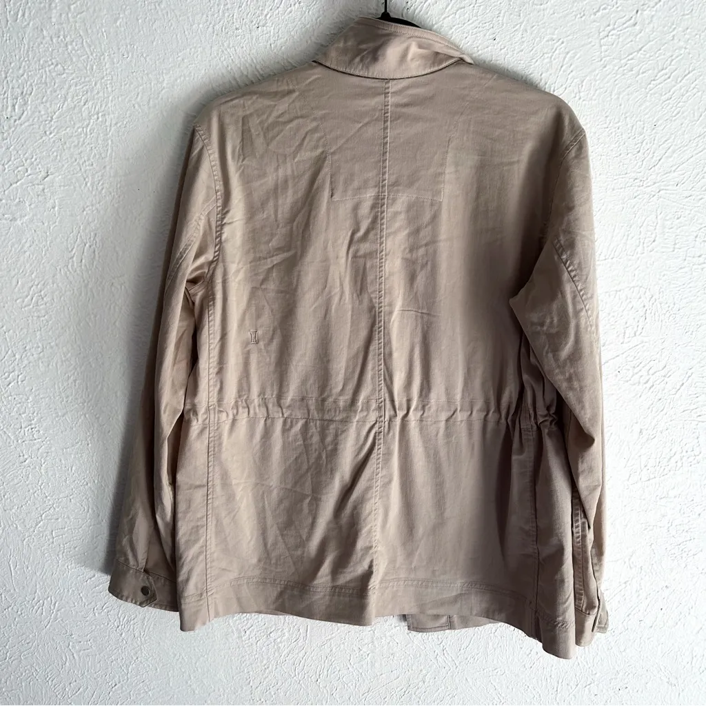Kit and Ace Women’s Utility Jacket Size Small Beige/Taupe Stretch Tan - Image 4