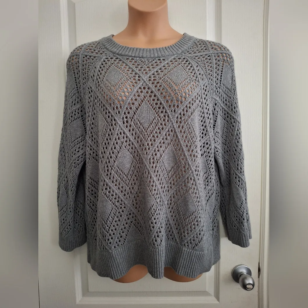 Torrid Sz 2 Gray Women's Sweater - Image 2