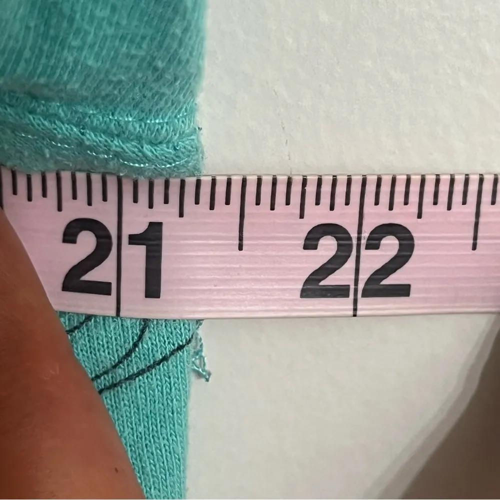 Space Jam Hoodie All Over Print‎ Tune Squad Teal Womens Size Small Basketball Green - Image 7