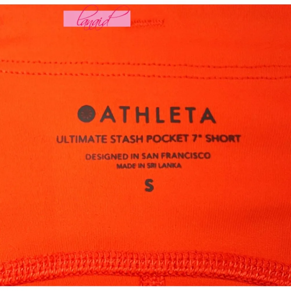 Asian Ultimate Stash Pocket Short Orange Haze Chinese Oriental High-Rise - Image 8