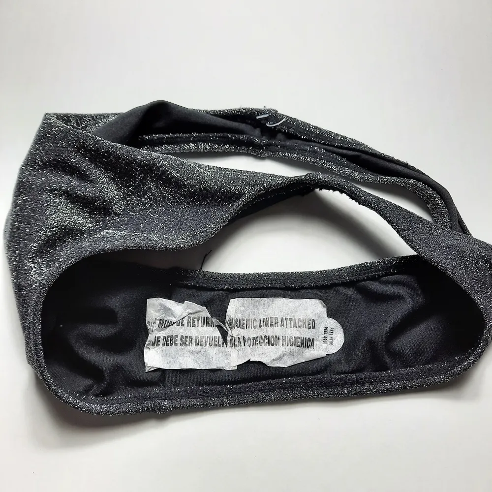 Wild Fable Swimsuit Women's Size XS Black Metallic 2 Piece Bikini Swimwear - Image 9