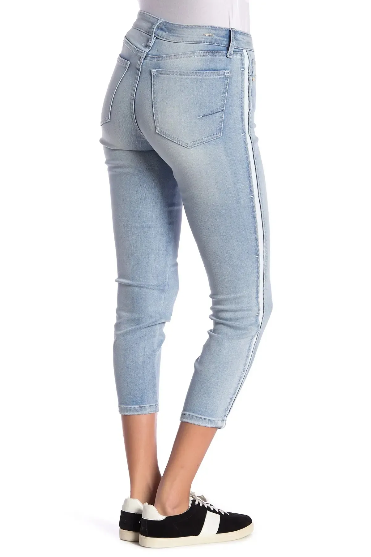 Demi Mid Rise Crop Skinny Jeans NEW - Image 2