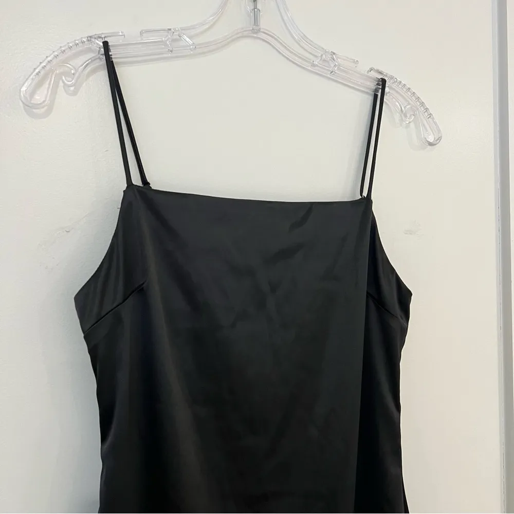 Lulu’s Rhinestone Fringe Hip Black Mini Dress - Image 4