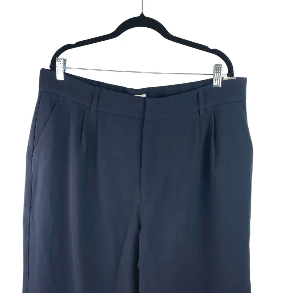 NEW Abercrombie & Fitch Women's Black High Waisted Trousers Dress Pants Size XL - Image 4