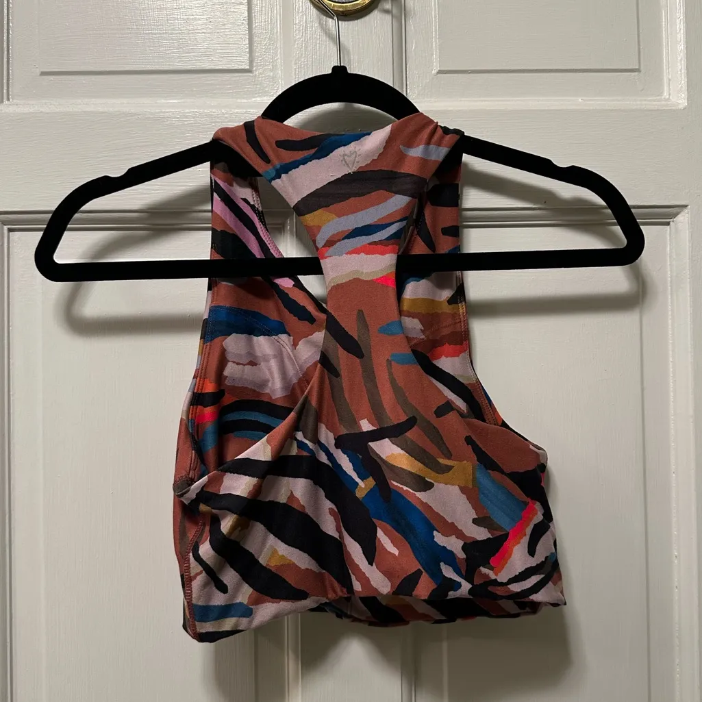 Betsey‎ Johnson Patterned Sports Bra - Image 4