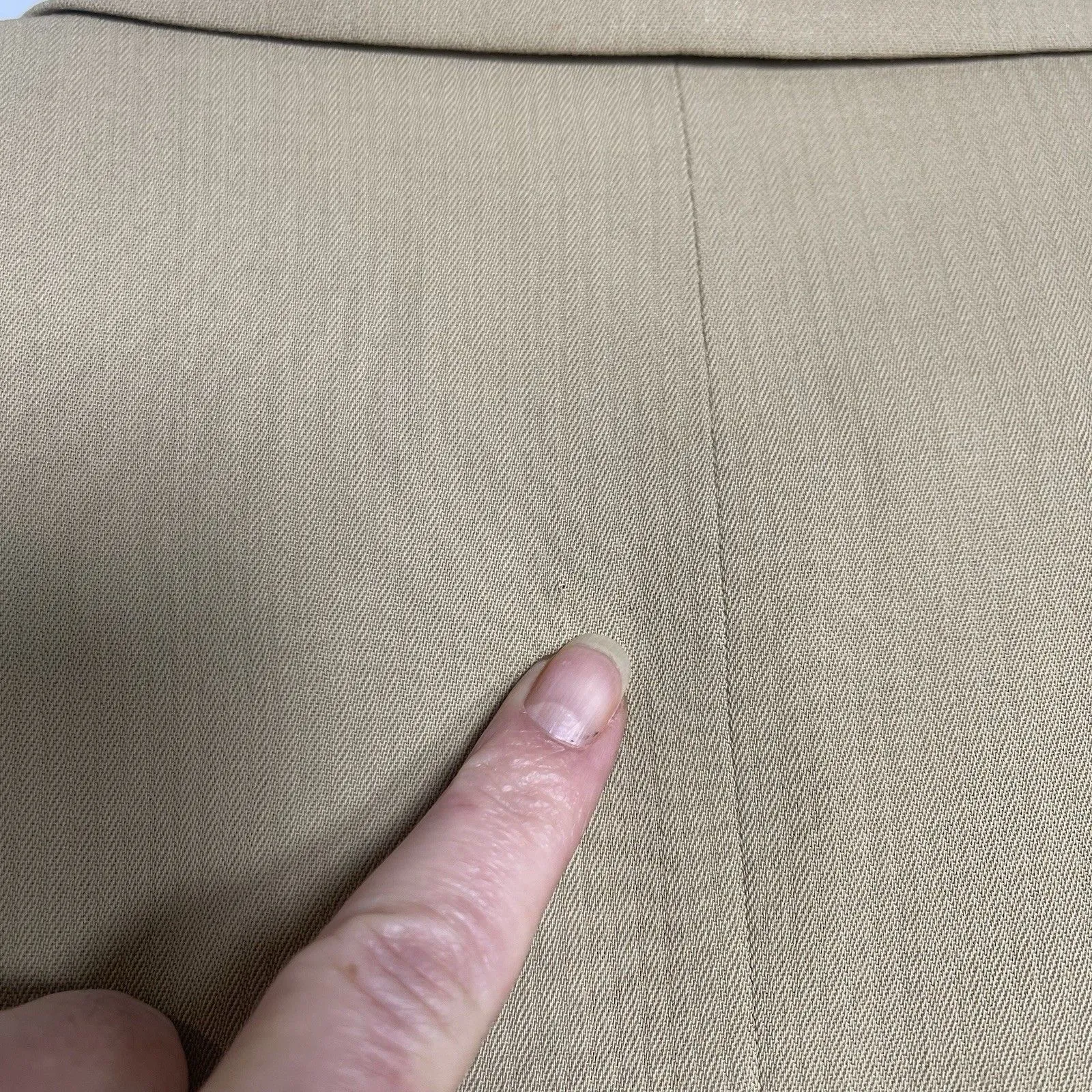 LAUREN RALPH LAUREN Safari Vintage Belted Jacket Size 14 Khaki NEW Blazer Wool - Image 11