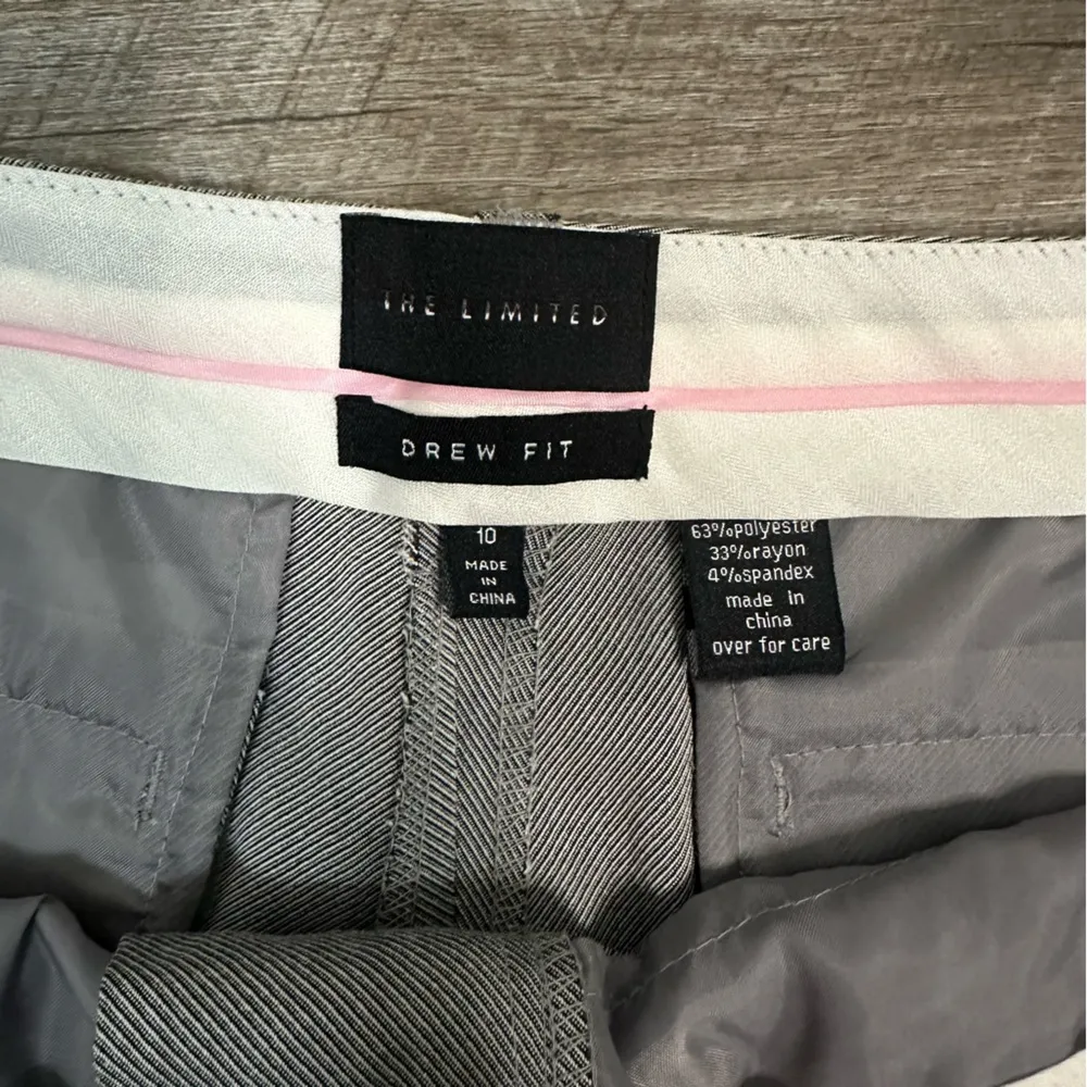 The Limited Grey Dress Pants size 10 - Image 4