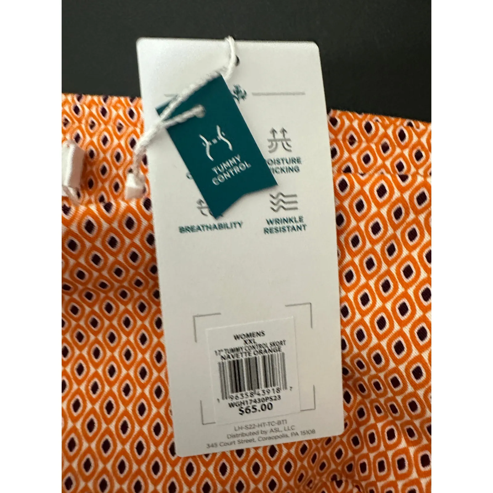 Lady Hagen Skort Women XXL NWT OrnageTummy Control Tennis Pickleball Preppy - Image 7