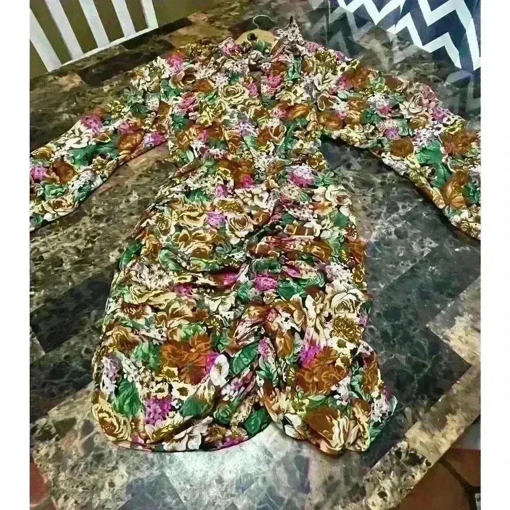 Sexy Open Back Floral Dress from Lush Boutique - Image 6