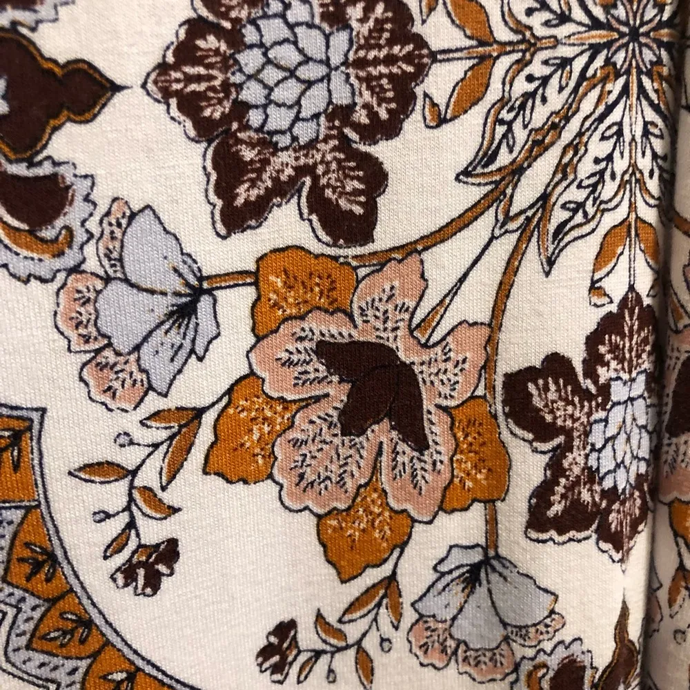 Indie Print maxi skirt w/side Slits Large - Image 4