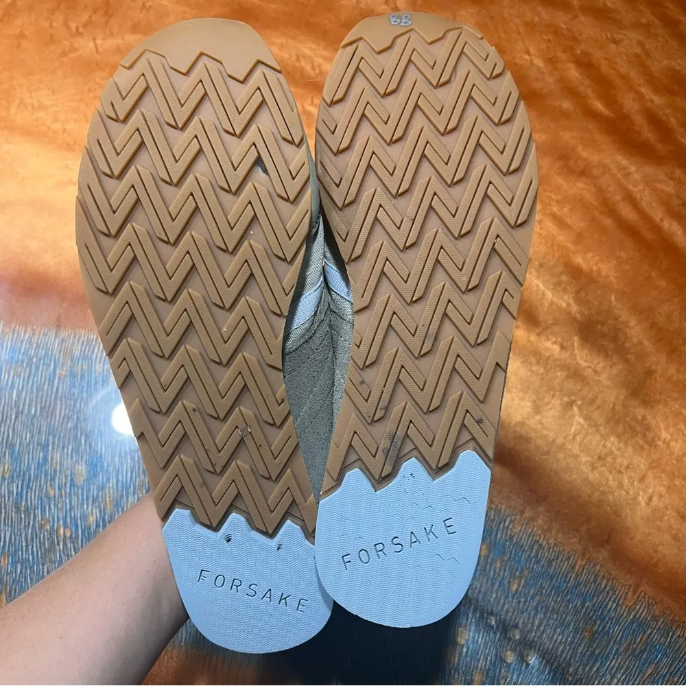 Forsake Shorline Sneaker Stone size 10 blue gray tan - Image 7