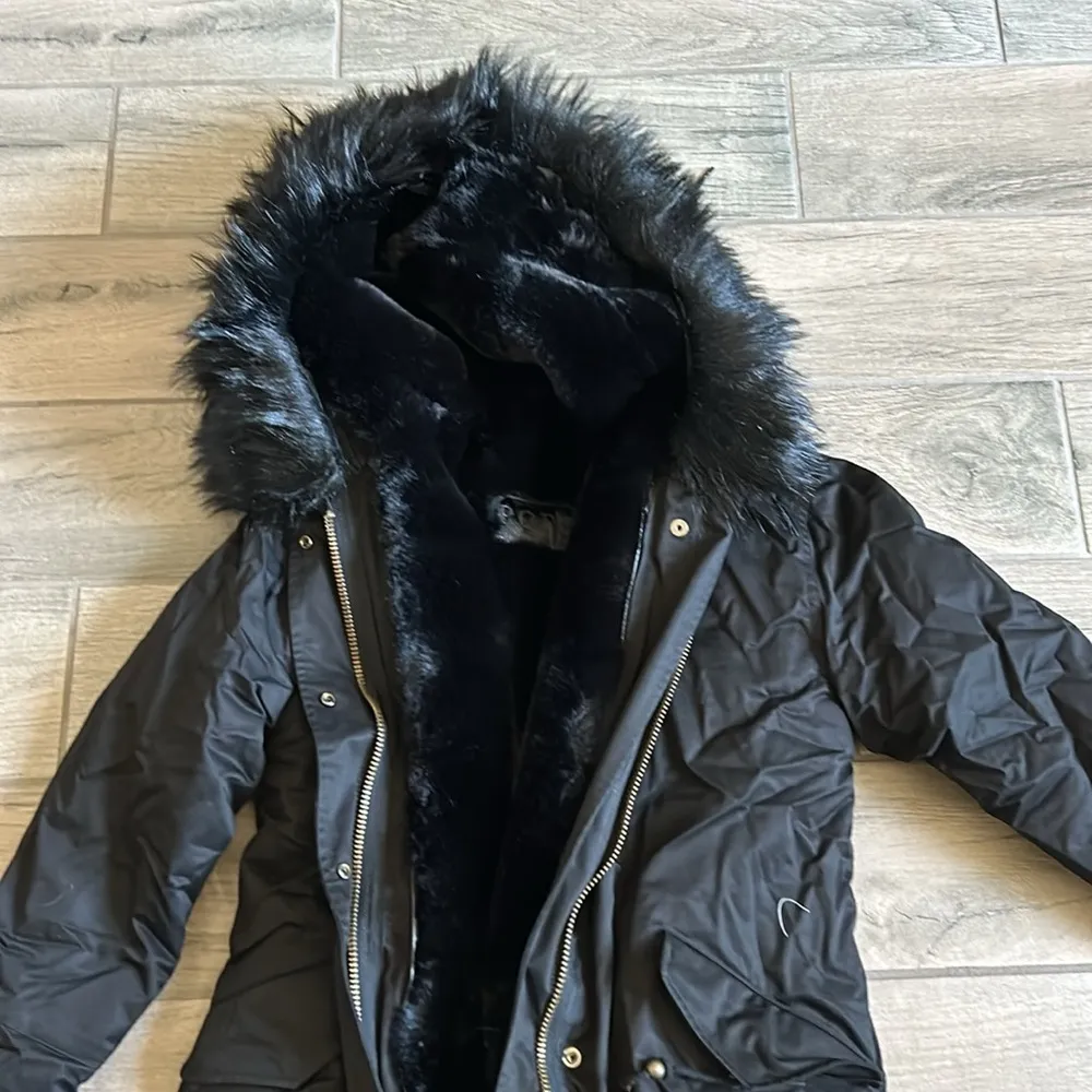 Popski London faux fur lined jacket - Image 3