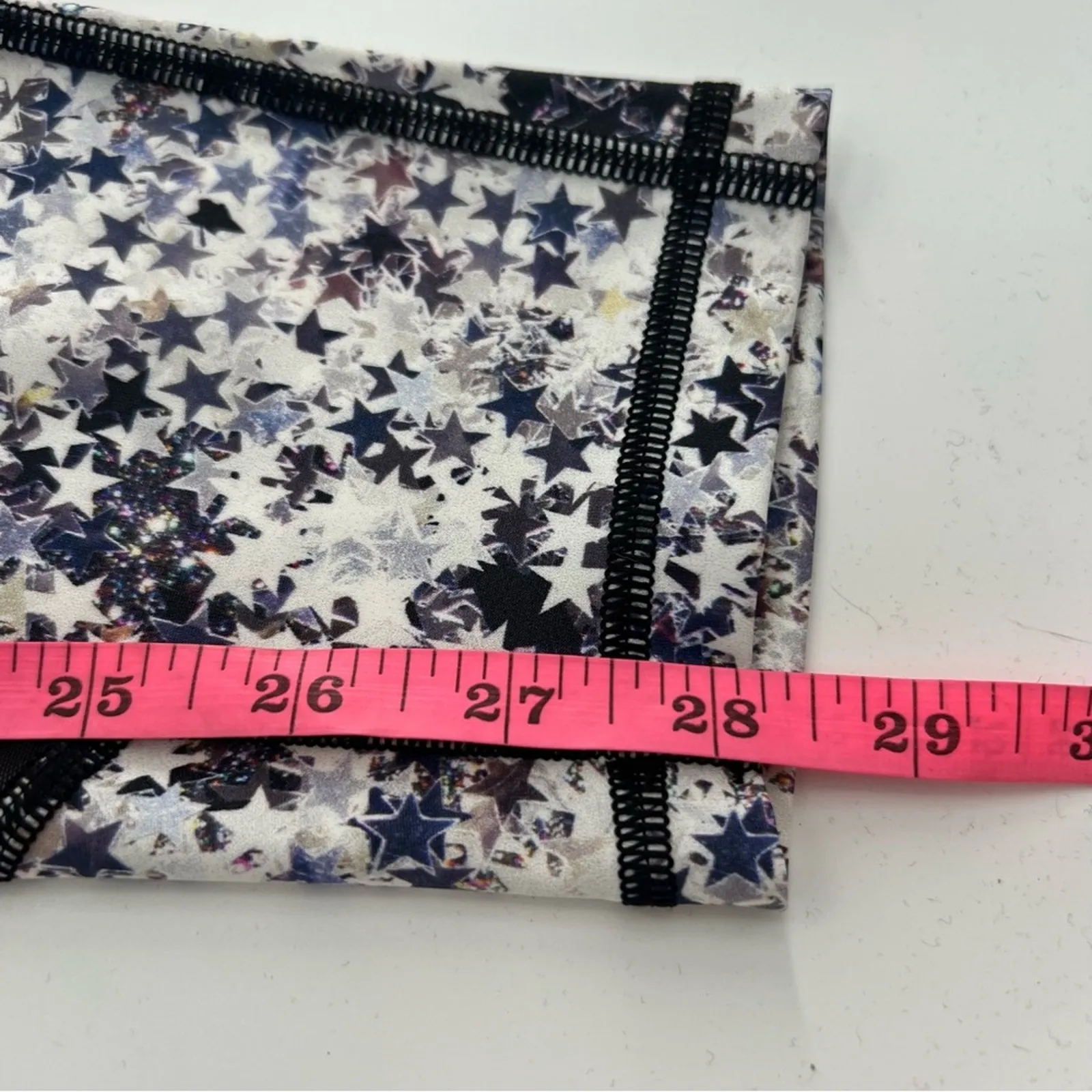 NWT Victoria's Secret Sport Star Confetti VSX Knockout Tights Sz L fashion show - Image 3