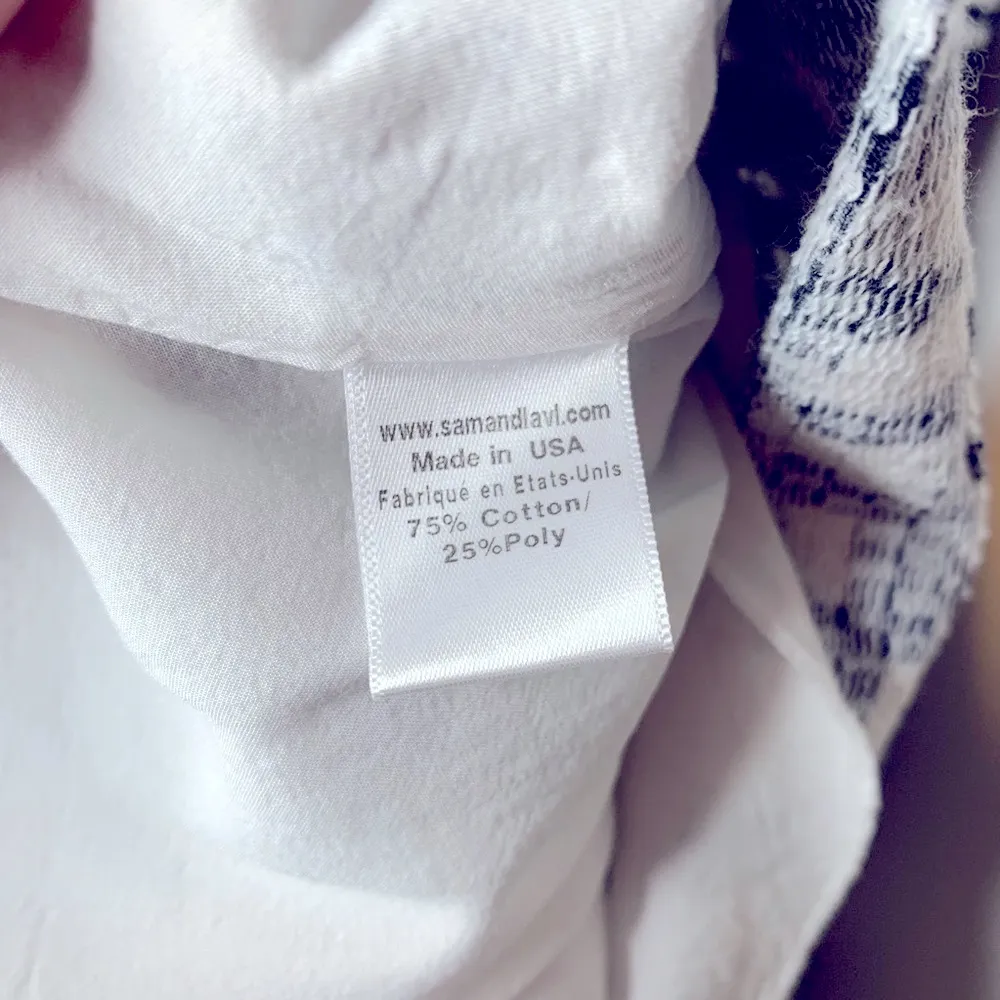 Sam & Lavi Crom Techno Plaid Shimmer Dress Size M Size M - Image 6