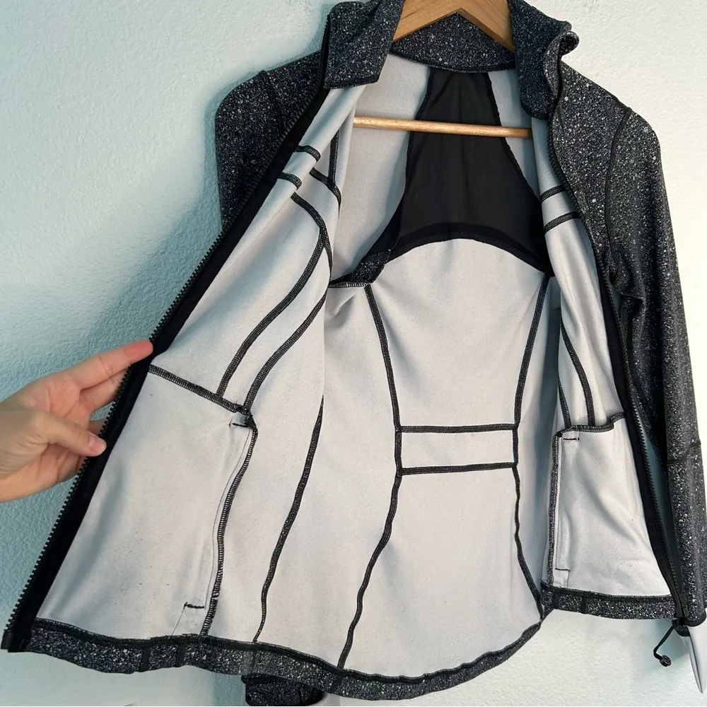 Lululemon Define Jacket Luminesce Splatter White Black 4 - Image 15