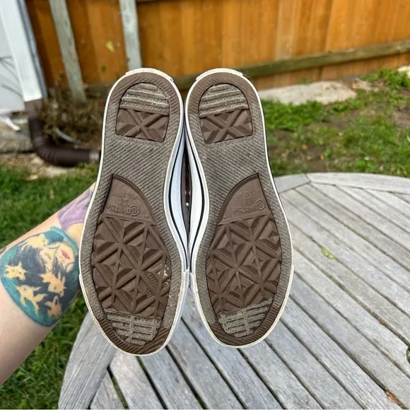 Converse Chuck Taylor Shoreline Shoes‎ Women's 5 grey Slip On Sneaker Low Top - Image 8