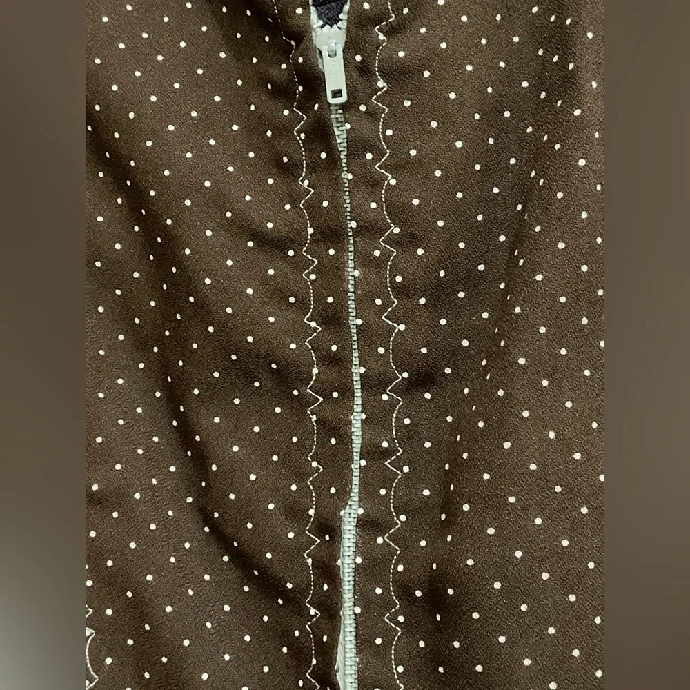 Vintage Prairie Dress Circa 1960’s Brown - Image 6