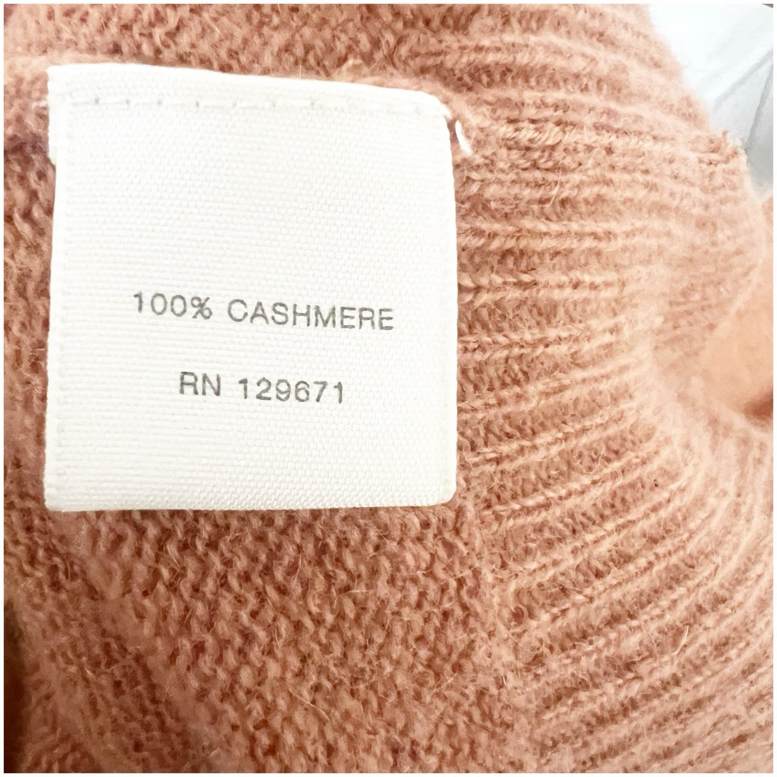 Naked Cashmere Women’s Size XS Brown Scoop Neck Sweater Long Sleeve Preppy - Image 5